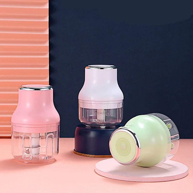 Multifunctional Electric Vegetable Cutter Slicer Fruit Chopper Garlic Crusher Press Meat Grinder USB Rechargeable Potato Masher | Дом и сад