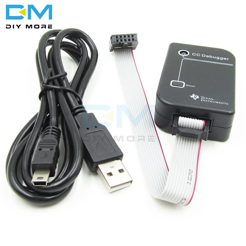 CC Debugger CC отладчик CC2531 Zigbee CC2540 анализатор беспроводной Bluetooth 4,0 ключ захвата Плата USB программист модуль загрузчик кабель - Цвет: CC Debugger