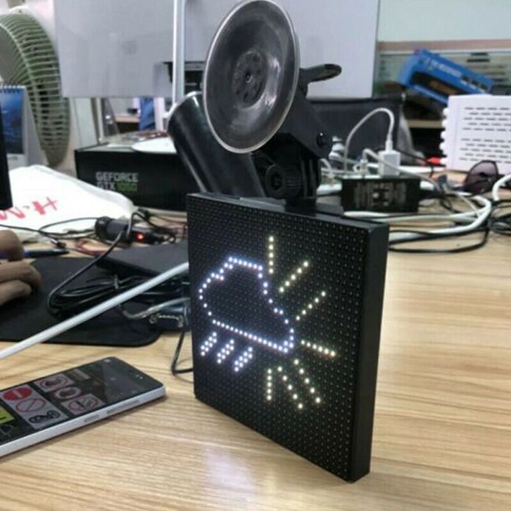 Прочный регулируемый Bluetooth знак полноцветный светодиодный дисплей в режиме