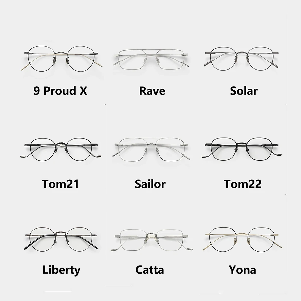 

New GM Titanium Eyawear gentle Monster Optical EyeGlasses Frame Women Men EyeGlasses Acetate Prescription Myopia Reading glasses
