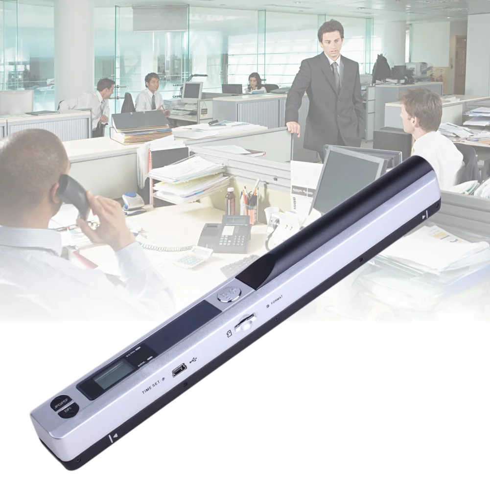 

Instant Portable Scanner 900DPI LCD Display for JPG/PDF Format Document Image KQS8