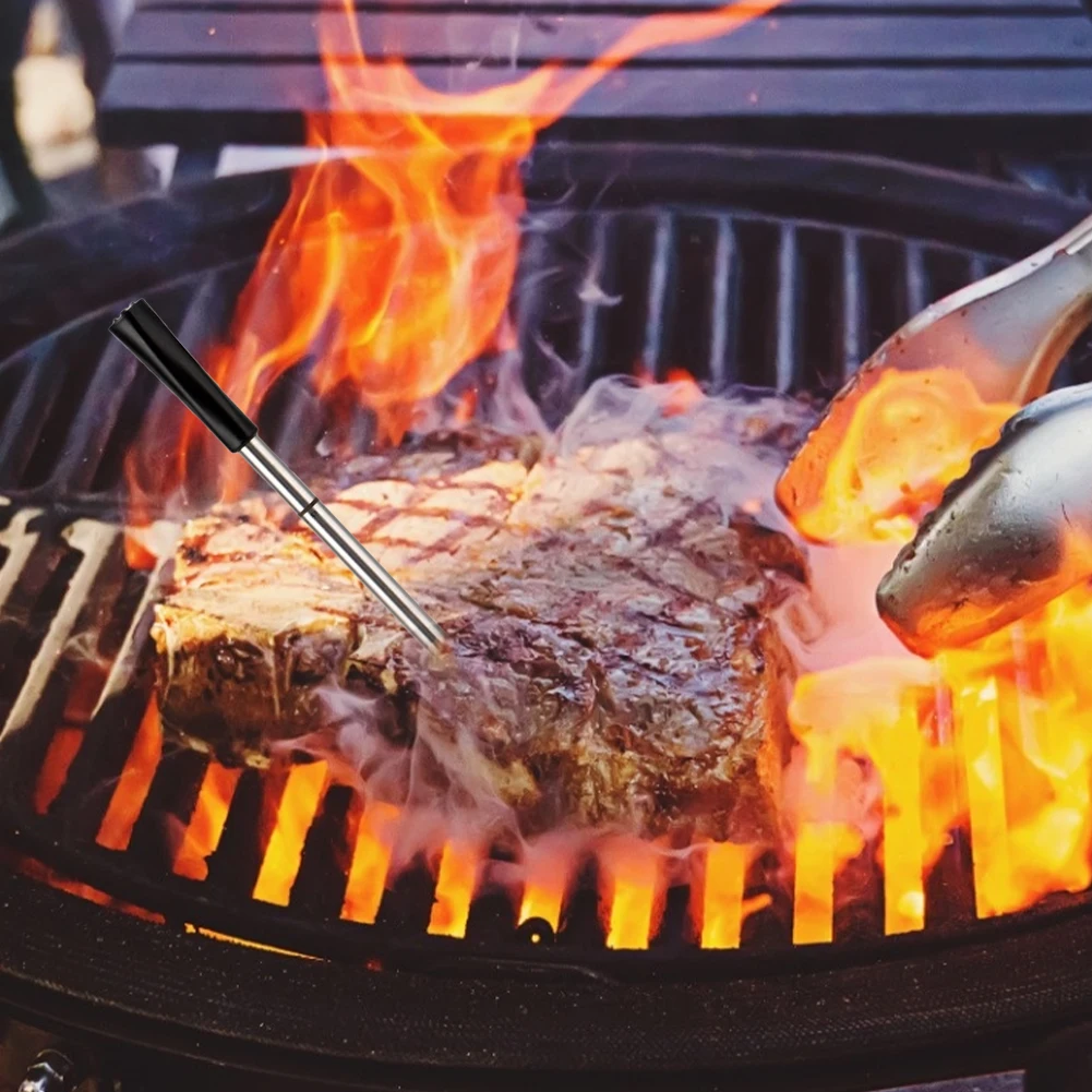

Wireless Meat Thermometer For Oven Grill BBQ Smoker Rotisserie Bluetooth-compatible Connect Digital Kitchen Tool BBQ Accessories