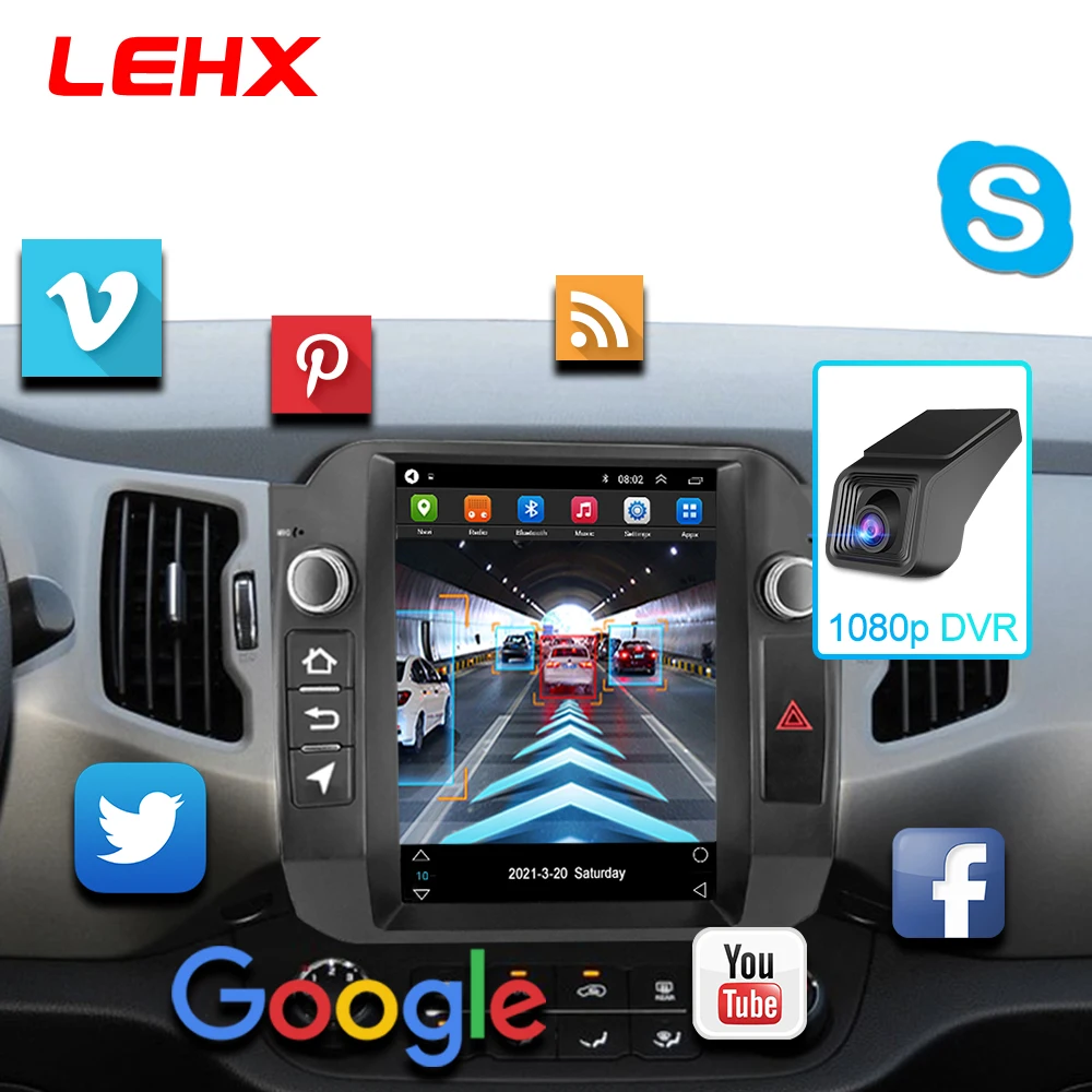 2 Din Android радио Rds автомобильный мультимедийный видеоплеер для Kia Sportage 2008 2015 Tesla Тип