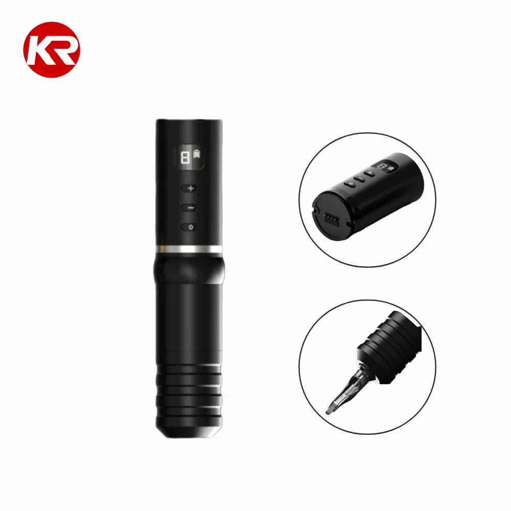 Беспроводной тату-пистолет с аккумулятором вращающийся аппарат японским