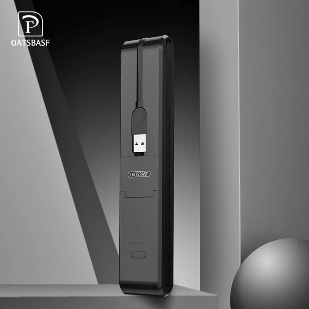 Для Samsung Xiaomi power bank мобильный телефон 5000 мАч Внешняя батарея повербанк мульти
