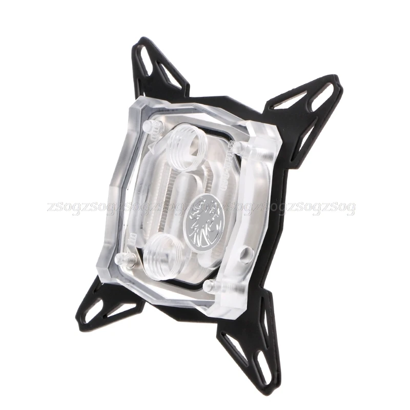 G1/4" Base Inner Channel PC Water Cooling Block For Intel 775/1150/1155/1156 CPU JUN15 dropshipping
