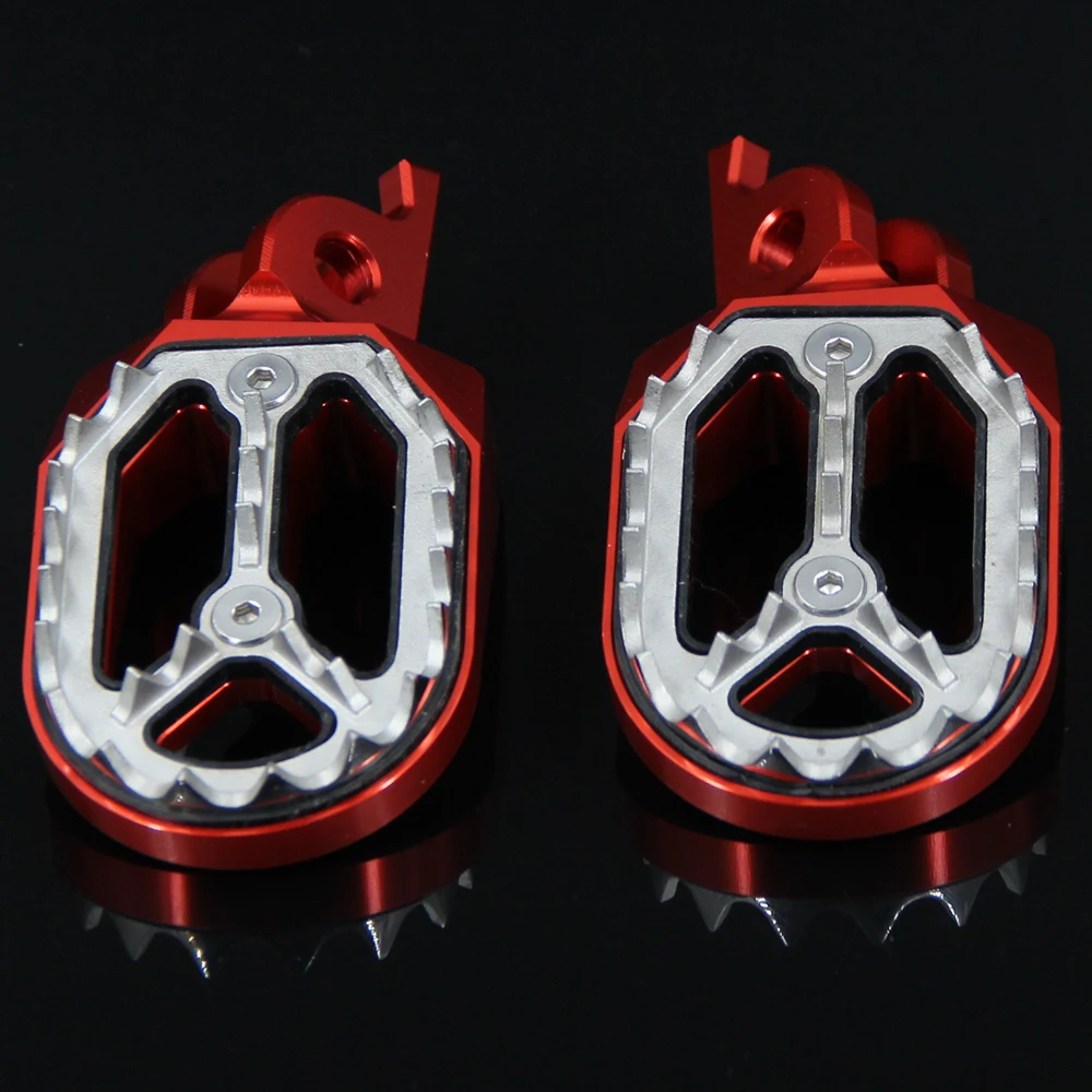 

CNC Aluminum Motorcycle foot rests footrest footpegs Pegs Pedals For Honda CRF150R CRF 150R 2007-2017 2012 2013 2014 2015 2016