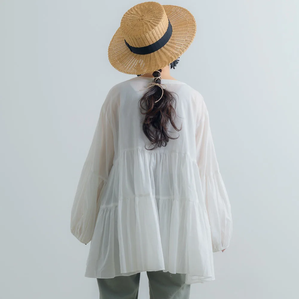 Шифоновая женская блузка рубашки с рукавами фонариками осень весна 2020