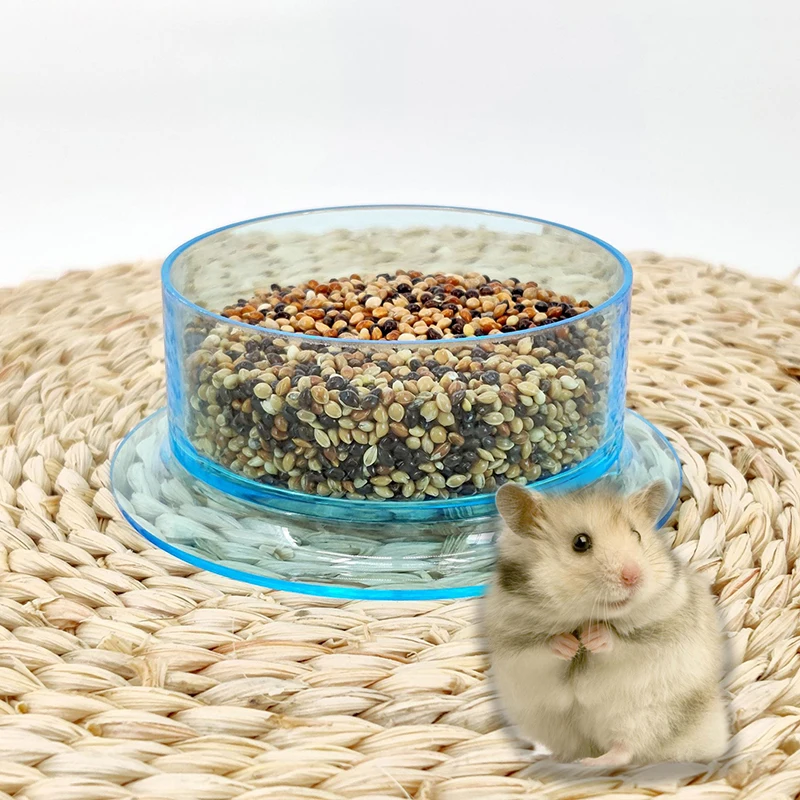 

1 шт., пластиковая миска для кормления для хомяка