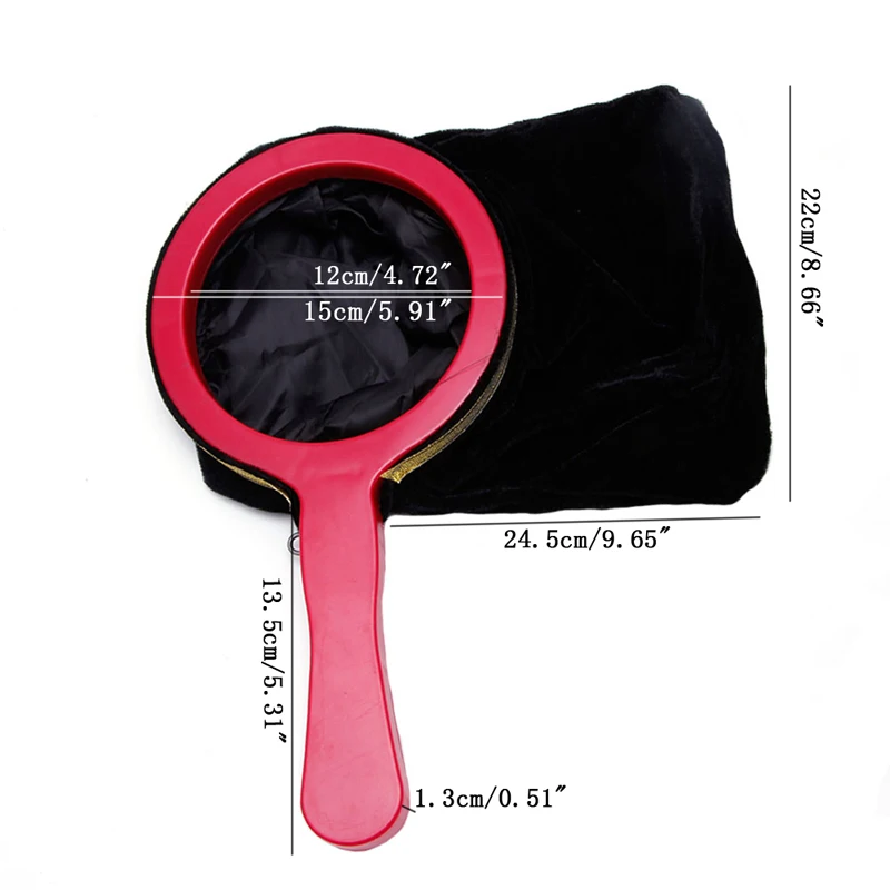 

1PC for sale Magic Toys Change Bag Magicians Stage With Handle Magic Trick High quality