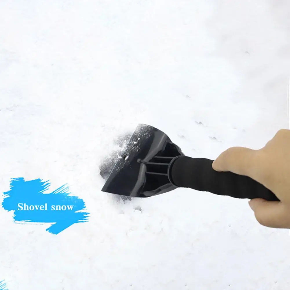 Universal Car Winter Windshield Snow Ice Scraper Plastic Shovel Brush Removal For Cars And Small Trucks 8.07x3.74in | Автомобили и