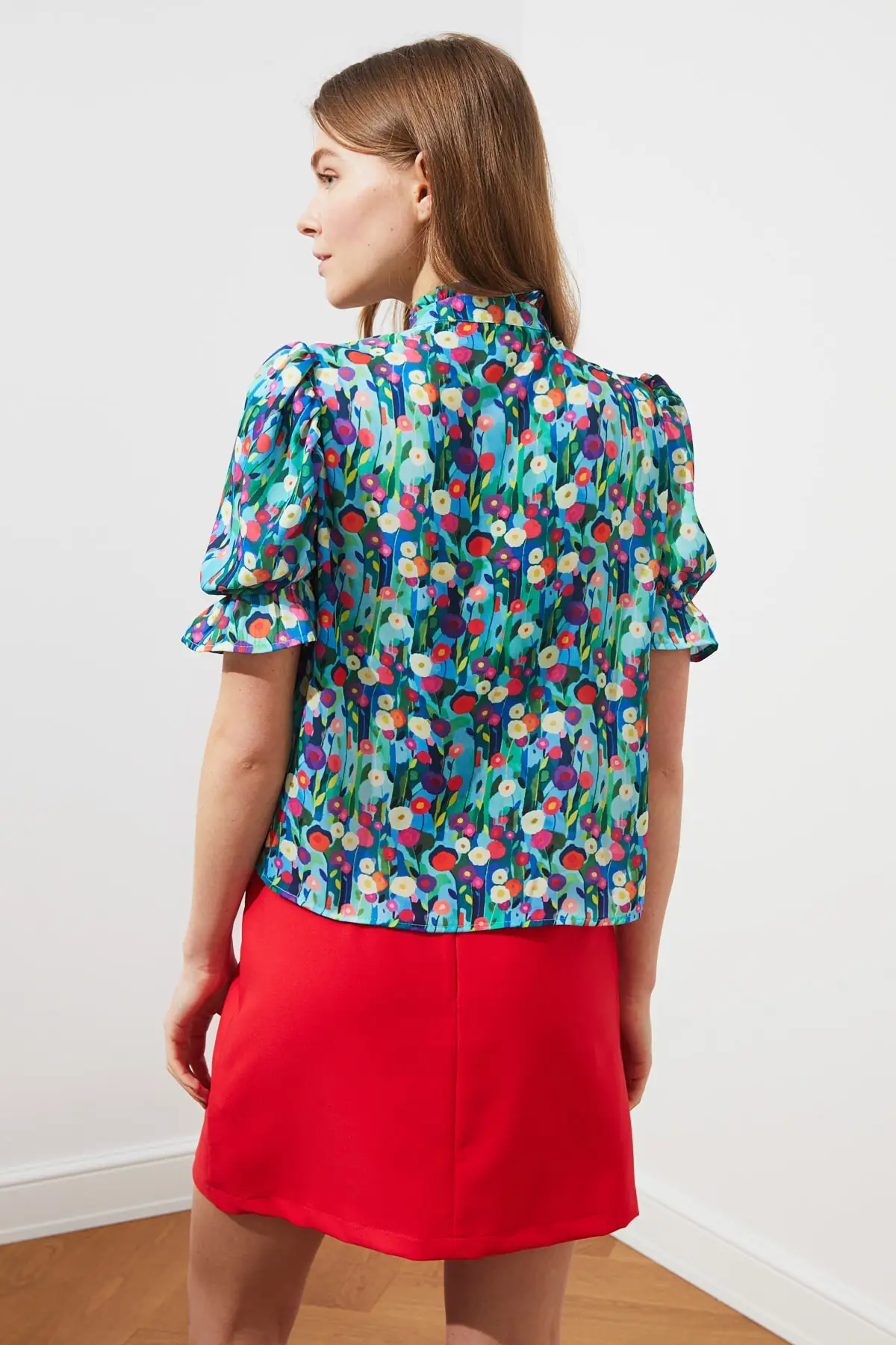 

Trendyol Frilly Shirt TWOSS21GO0528