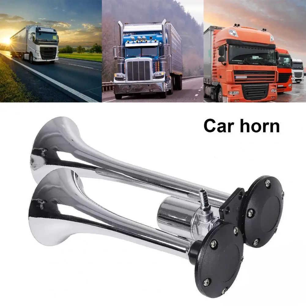 

Electric Horn High Decibels Stable Frequency 300dB Dual Trumpet Vibration-free Vehicle Horn for Car