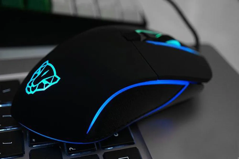 Motospeed V30 3500 Точек на дюйм 6 кнопок дыхание светодиодный Оптическая Проводная Мышь