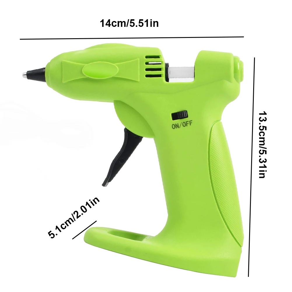 

Professional DC 3.7V Hot Glue Tool Cordless Mini Hot Melt with USB Rechargeable Glue Sticks For Crafts Arts Home Quick Repair