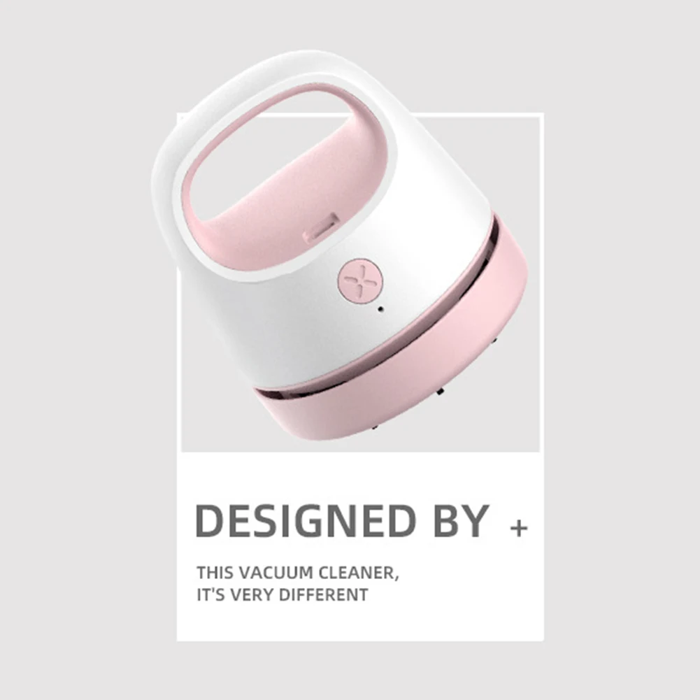 

ALLOYSEED Pet Hair Remover Collector Machine Desk Table Dust Vacuum Cleaner Desktop Vacuum Cleaner USB Charging Confetti