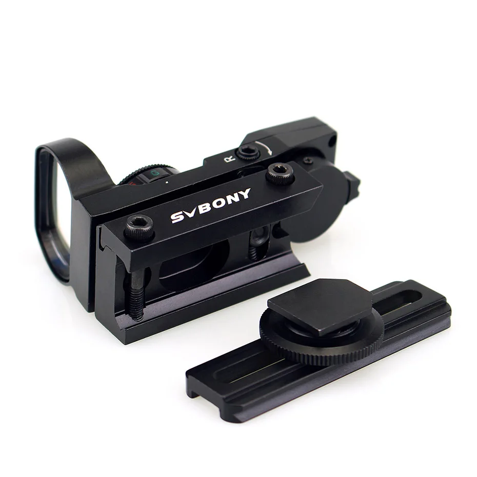 SVBONY 20 мм Rail Riflescope охотничий страйкбол оптика область голографический красный точка зрения Refle x 4 сетка тактические аксессуары F9128