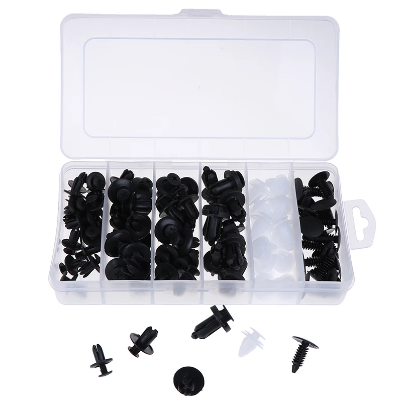 100 шт. Расширительных винтов набор Ассорти кузова автомобиля Push фиксатор булавки