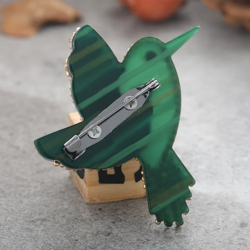 Funmor Птица Животное Броши украшение бисером булавки акриловые аксессуары для