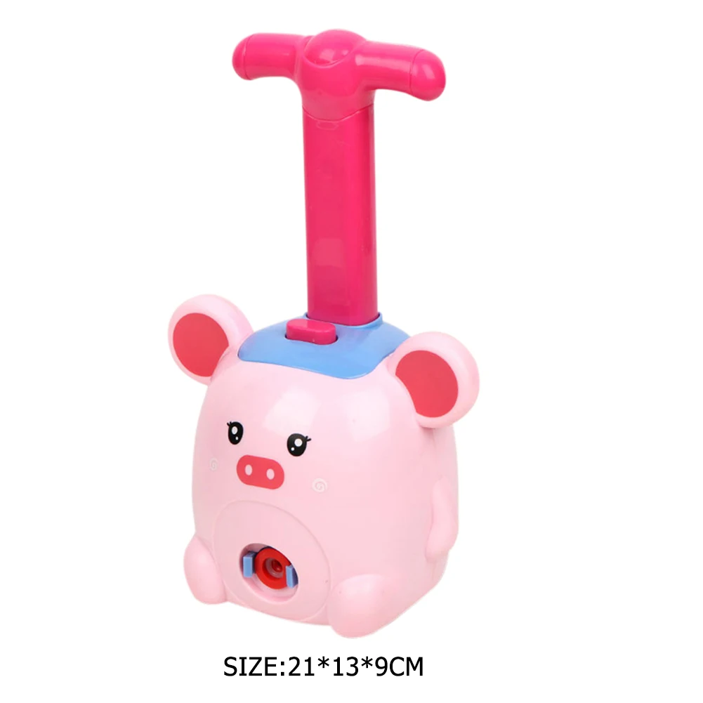 

Children's Sports Exercise Toys Inertial Pressure Power Transmitter Toys 2 Cartoon Cars + 6 Balloon Toy Set