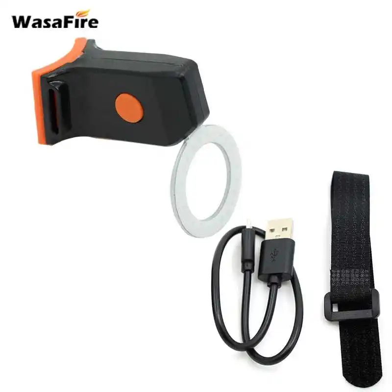 Велосипедный круглый задний светильник светодиодный для горного велосипеда