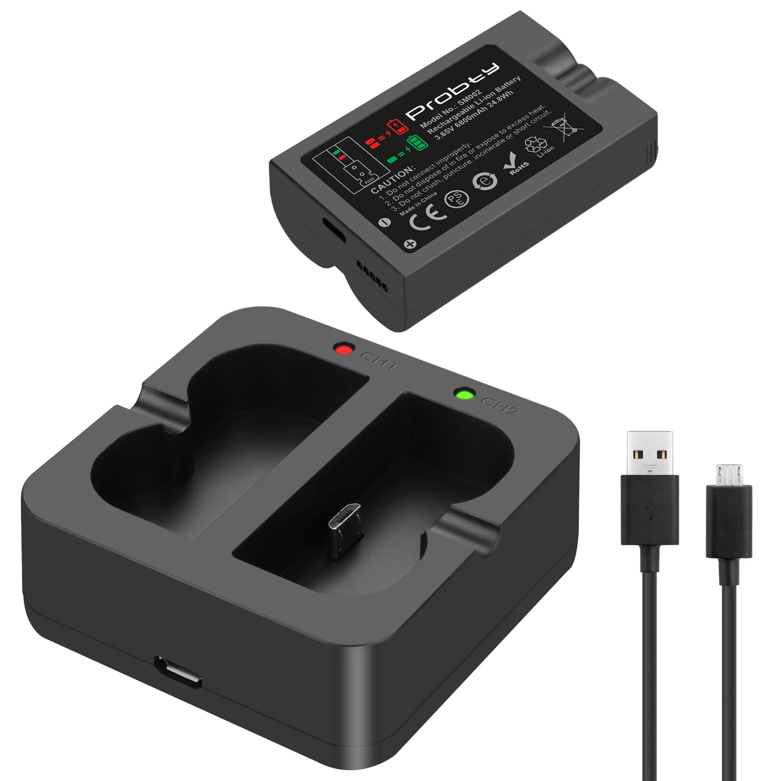 6800 мАч для быстрого крепления кольца видеозвонка 2 батарейных прожектора Cam 3 65 V