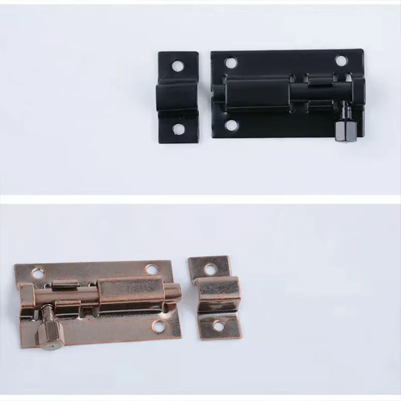 

Punch-free Stainless Steel Bolt DoorBolt Door Buckle Lock Wooden DoorsAnd Windows Anti-theft Small Bolt Lock Thickened Surface