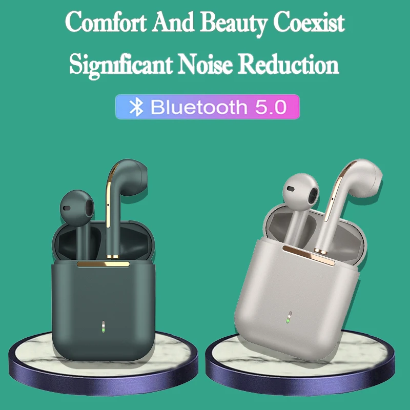 

IPX4 Bluetooth Wireless Eraphones Music Headphones Born for Music 3D Stereo High Fidelity Headset Intelligent Touch Earbuds