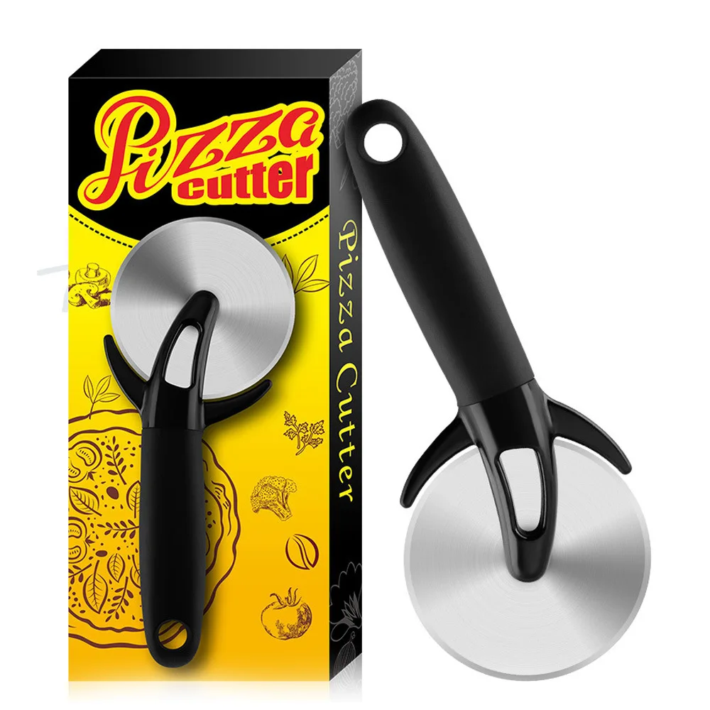 

Pizza Cutter Stainless Steel Pizza Knife Single Wheel Cut Tools Household Pizza Slicer Cake Tools Pizza Wheels Scissors
