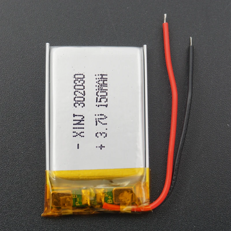 XINJ 3,7 V 150 mAh литий-полимерная батарея литий-полимерный элемент 302030 для dvc Смарт-часы mp4 наушники bluetooth-динамик для наушников
