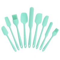 9pcs sets cake silicone spatula cream scraper pastry non stick spoon brush baking accessories diy for dough decorating utensils