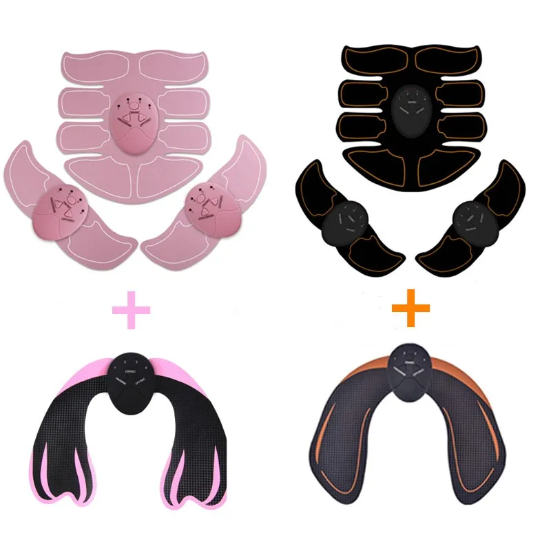 Абс Вибрация Тренировка мышц живота Электрический тренажер для бедер EMS Ягодицы