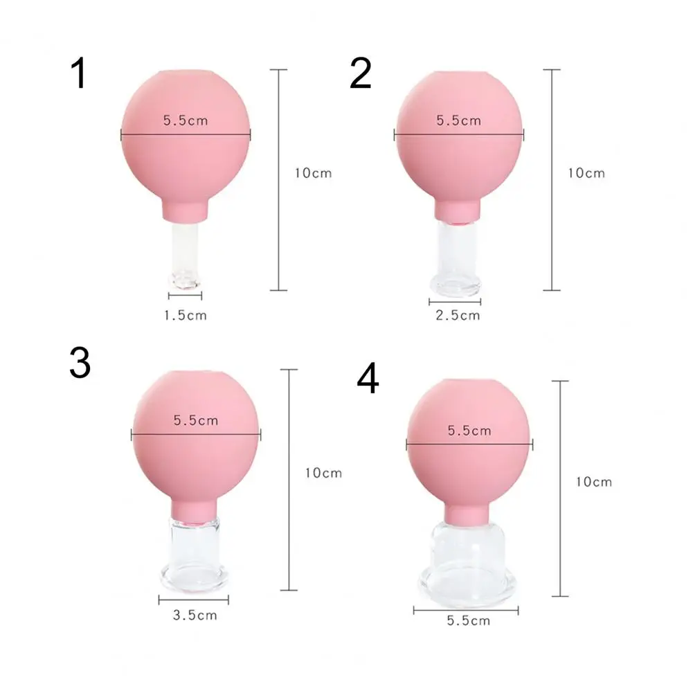 

Massage Cup No Burr Muscle Relaxation Compact Face Massage Anti Cellulite Cupping Cup Therapy Tool for Beauty Face Massager