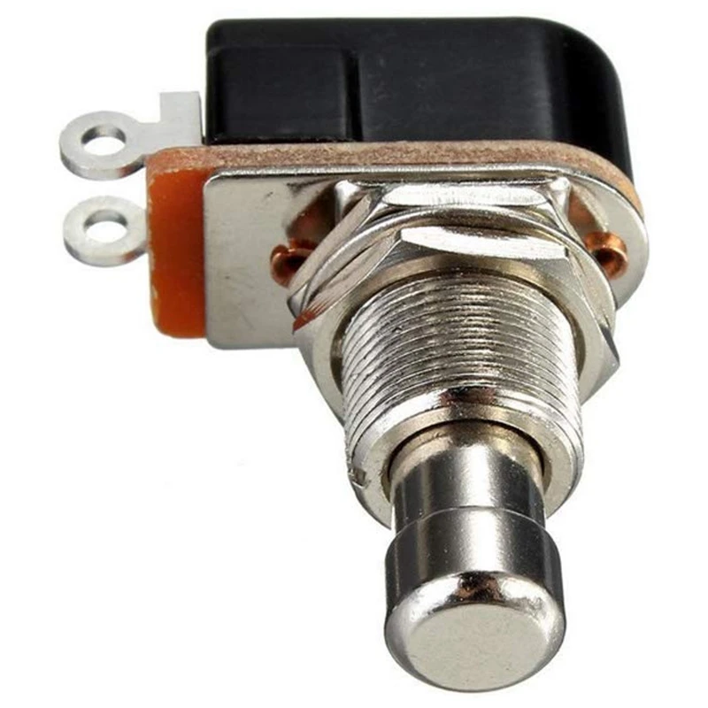 Коробка педалей эффектов для гитары мгновенная кнопка SPST Stomp ножной