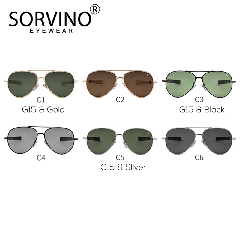 Мужские и женские солнцезащитные очки SORVINO Ретро стиль модель 2020 года высокое