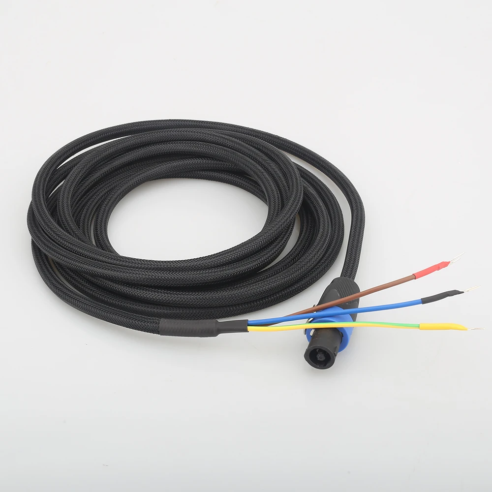 HiFi SBC01 Subwoofer cable 3 Wire Sub Speaker Cable Speakon to Spade end for REL/MJ Acoustics | Электроника