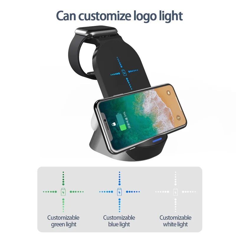 

Tongdaytech 15 Qi Iphone XS 8 11 12 Pro Max, Apple Watch Airpods 6 5 4 3 2 1