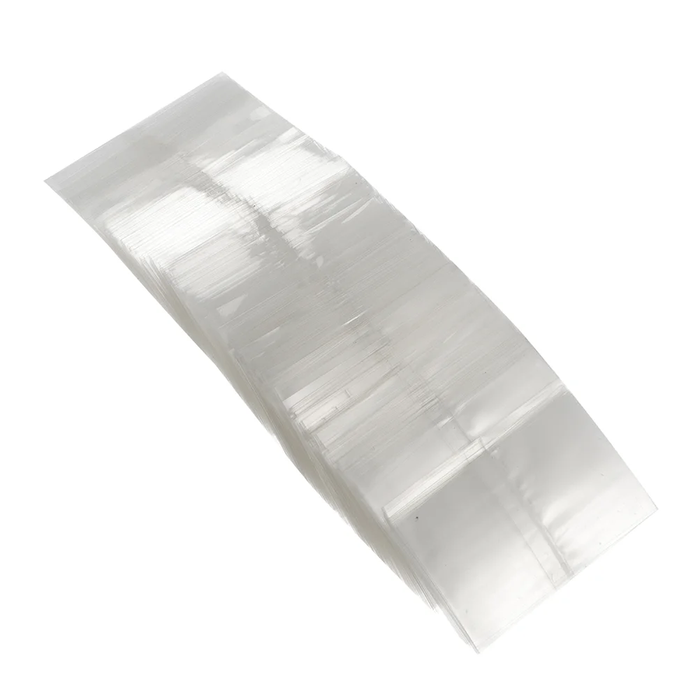 

400 Pcs Durable Shrink Film Heat Bottle Seal Bag Packaging Film for Glass Bottle