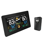 Метеостанция Беспроводная для дома и улицы, приборы для измерения температуры, влажности, прогноза погоды, RCC будильник с повтором сигнала