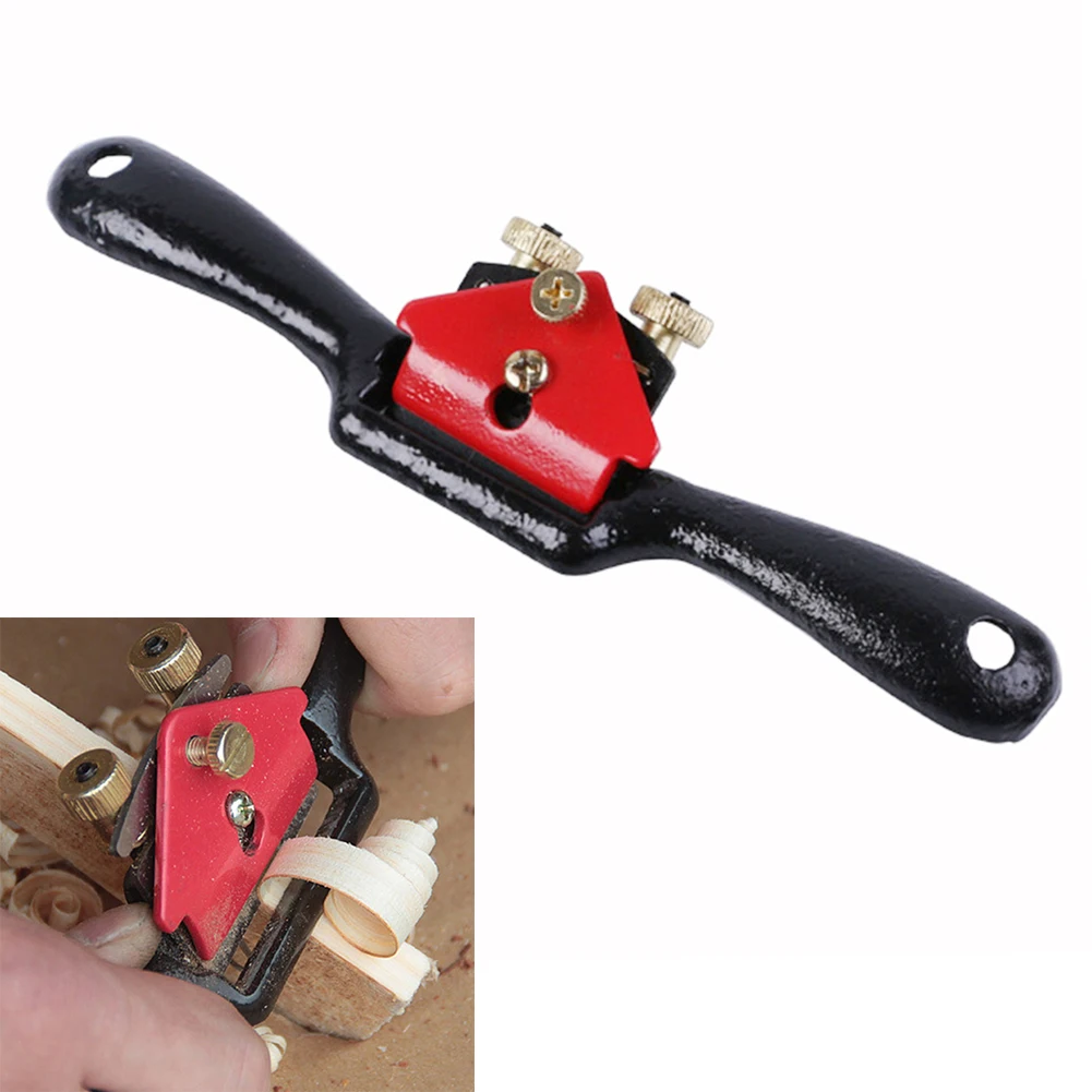 

9 Inch Blades Shave DIY Planer Hand Tool Woodworking Woodcraft Cutter Cast Iron Carpenter