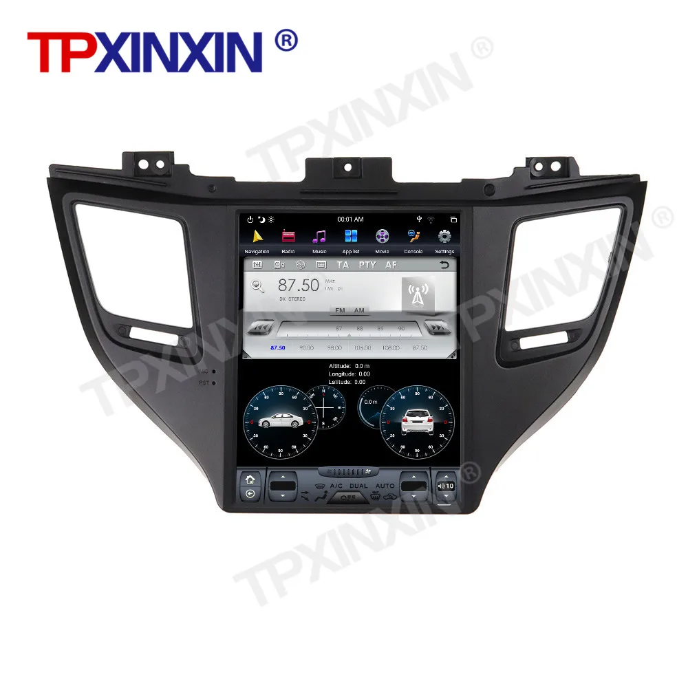 Автомагнитола на Android для Hyundai Tuscon мультимедийный проигрыватель с сенсорным