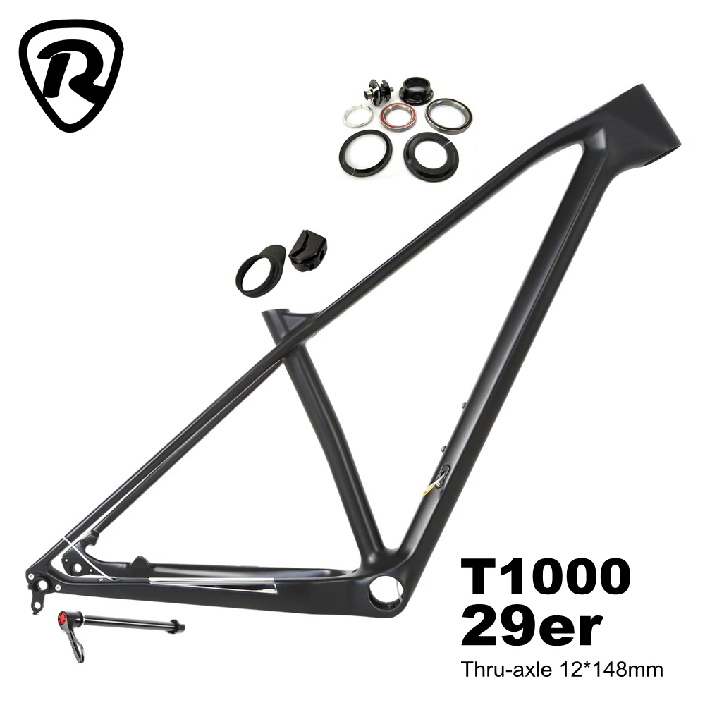 

M10 mtb Carbon Frame 29er ultra light T1000 Thru axle 12*148mm 650B 27.5 quadro 29 carbono Mountin Bike Bicycle Frames
