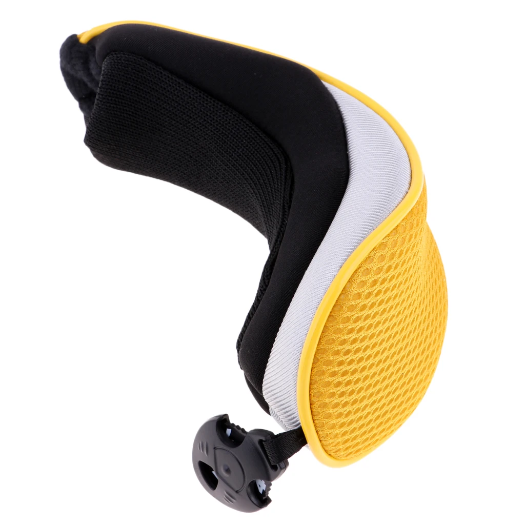 

Bulk of 7 Replacement Golf Club Hybrid Rescue Headcover Head Cover & No. Tag
