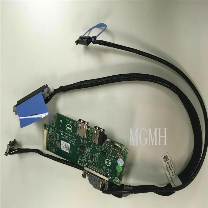 Передняя панель управления Dell Power Edge r430 2x кнопки питания USB с кабелем njp09 h12pw |