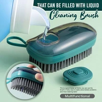 multifunctional cleaning brush portable plastic clothes shoes hydraulic laundry brush hands cleaning brush kitchen bathroom