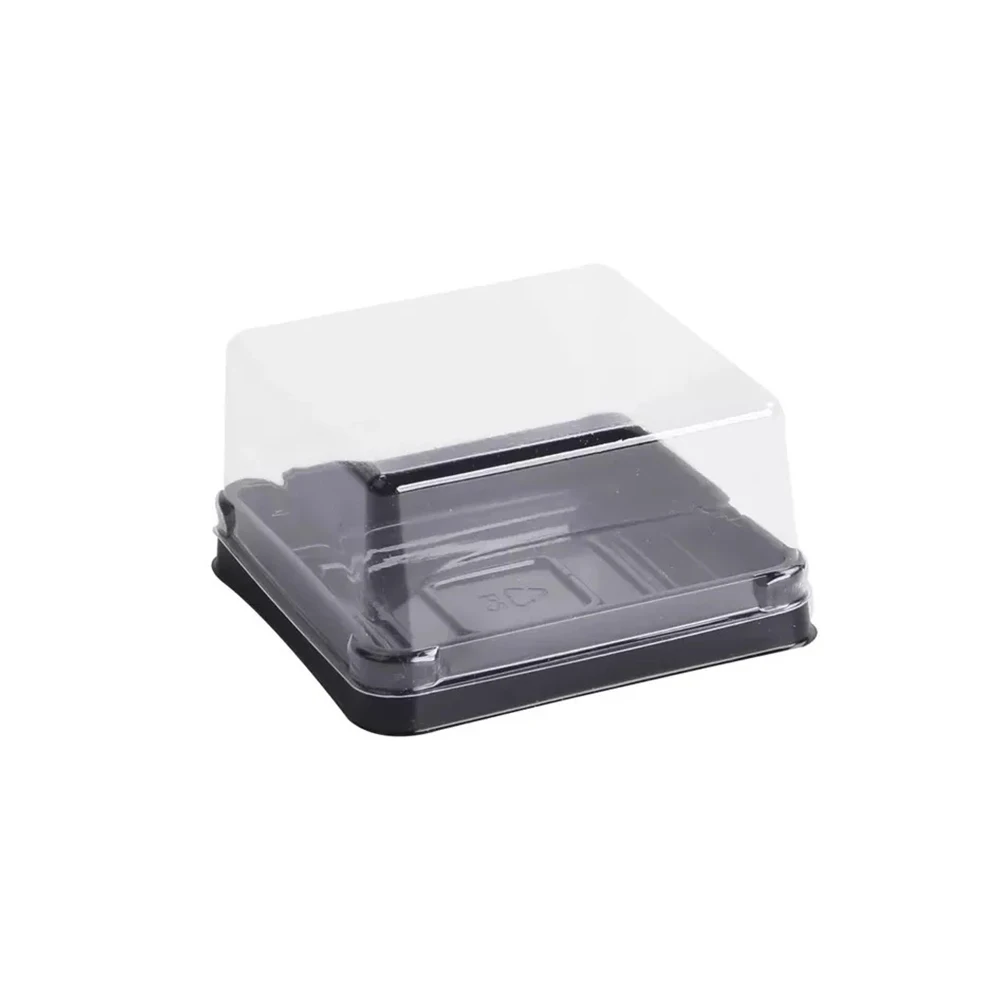 50 шт одноразовые Свадебные яйца желток слоеного полукруга упаковка для кексов