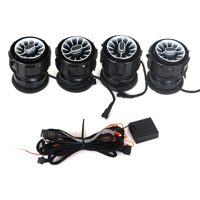 Автомобильный 7 цветов состояние турбины Выходная Светодиодная лампа передний