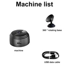 Водонепроницаемая домашняя камера безопасности A9, удаленный монитор телефона 1080P, Wi-Fi, умное беспроводное комнатное ночное видение, обнаружение движения