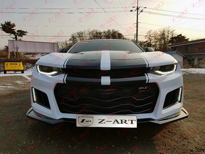 2017-2019 Z-ART Для Camaro Z L 1 передний бампер инъекций PP подтяжки лица Бампер модернизации