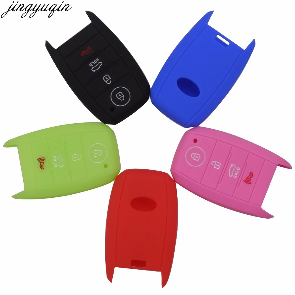 Пульт дистанционного управления 4 кнопки силиконовый чехол Для Киа церато ФОРТЕ